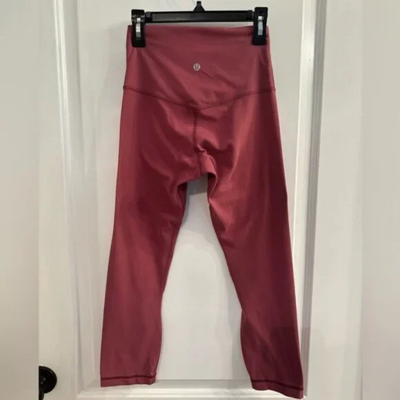 Lululemon Align Crop 21" Misty Merlot - Picture 2 of 14